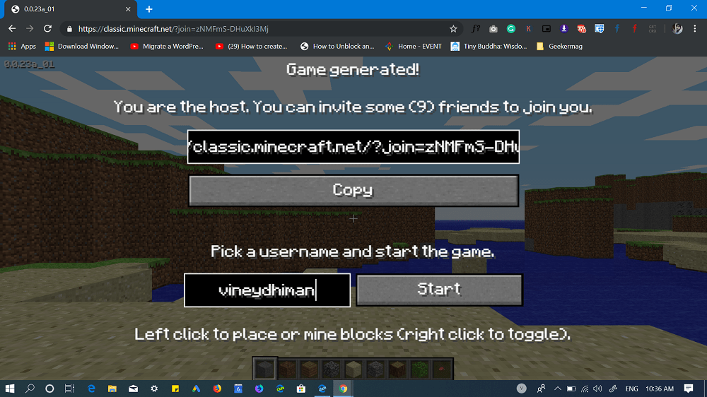 Minecraft classic is unplayable for mac